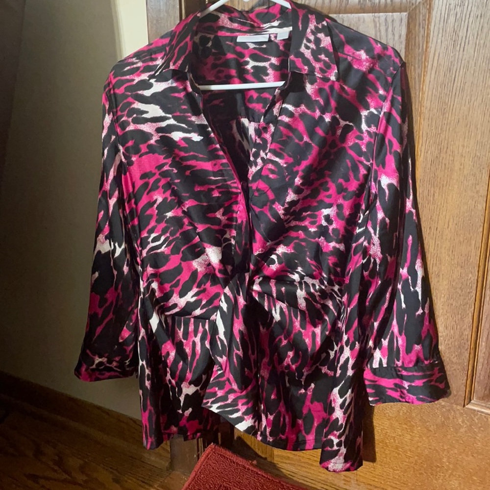 Animal prints blouse by New York and company